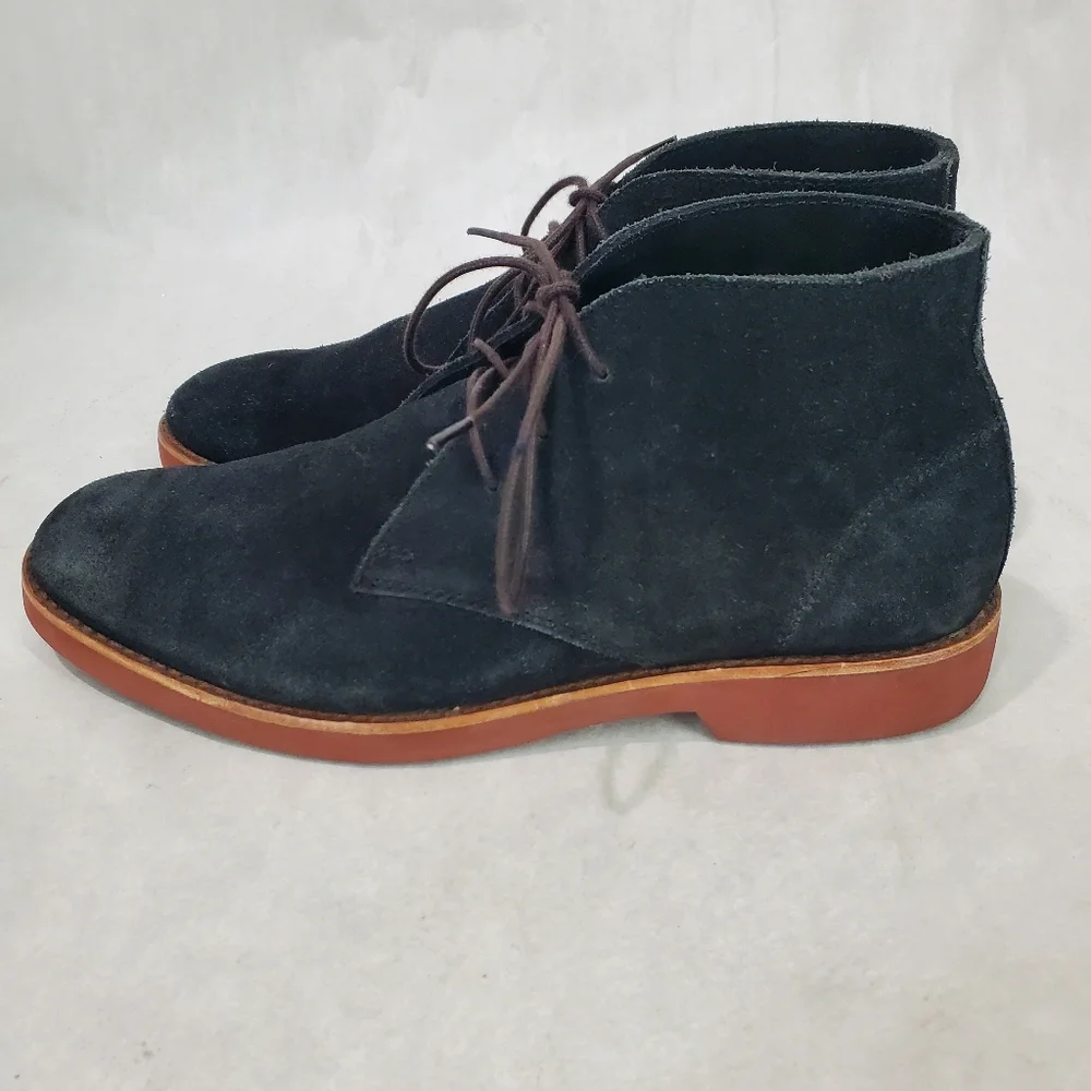 Brooks Brothers shoes Chukka Boots Black Suede Desert Boots